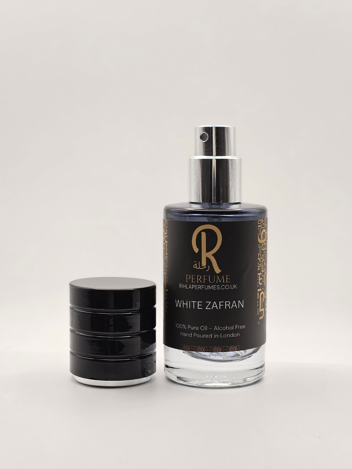 WHITE ZAFRAN OIL SPRAY Arabic Fragrance Attar 20ml 30ml 5ml