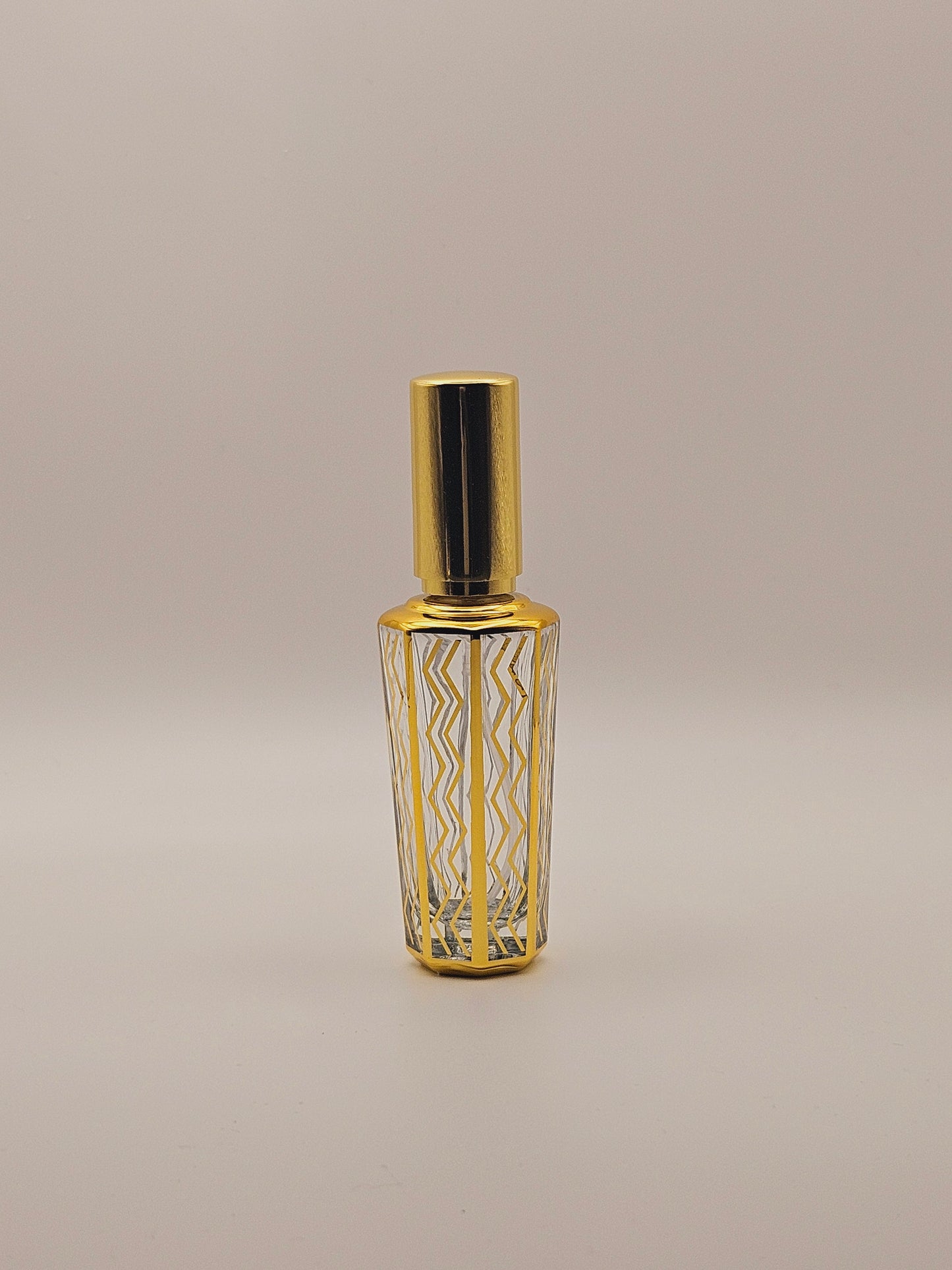 CUSTOM GOLDEN SPRAY BOTTLE 15ML