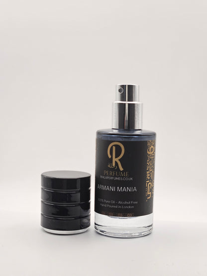ARMANI MANIA INSPIRED OIL SPRAY Fragrance Attar 20ml 30ml 5ml