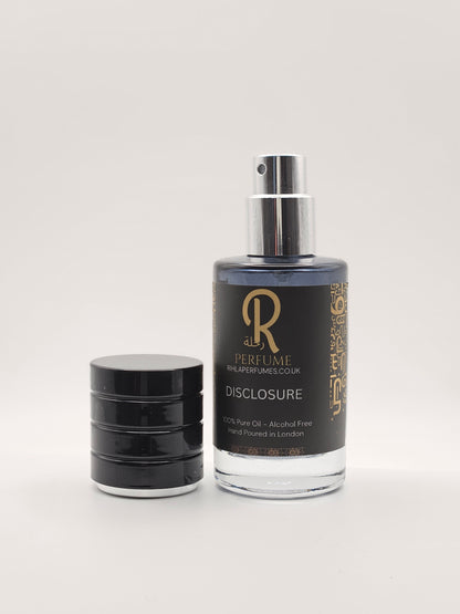 DISCLOSURE INSPIRED OIL SPRAY Fragrance Attar 20ml 30ml 5ml